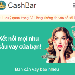 H5 Cashbar (h5.cashbar) vay nhanh 20 triệu trong ngày